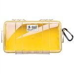 Pelican™ 1060 Micro Case - Clear Lid - Yellow