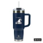Pelican Porter™ 40 oz. Recycled Double Wall Stainless Ste... - Navy