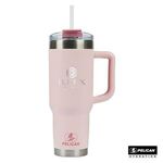 Pelican Porter™ 40 oz. Recycled Double Wall Stainless Ste... - Pink
