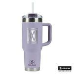 Pelican Porter™ 40 oz. Recycled Double Wall Stainless Ste... - Purple