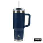Pelican Porter(TM) 40 oz. Recycled Double Wall Stainless Ste... - Navy