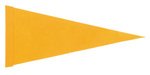 Pennant - 9" x 24" Full Color Felt Pennant -  