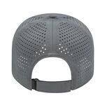 Perforated Polyester Cap - Gray