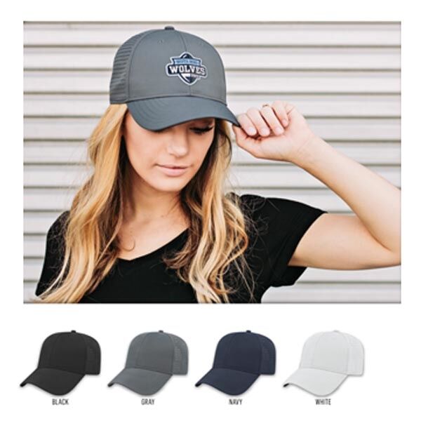 Main Product Image for Embroidered Perforated Polyester Cap