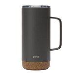 Perka(R) Kerstin 16 oz. 304 Double Wall Stainless Steel Mug - Grey