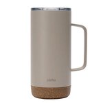 Perka(R) Kerstin 16 oz. 304 Double Wall Stainless Steel Mug - Sand