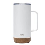 Perka(R) Kerstin 16 oz. 304 Double Wall Stainless Steel Mug - White