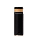 Perka(R) Lennox 18 oz. Double Wall, Stainless Steel Bottle - Black