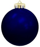 Personalized Custom Ornaments Flat Fundraising Shatterproof - Blue