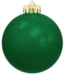 Personalized Custom Ornaments Flat Fundraising Shatterproof - Green