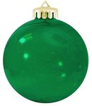 Personalized Custom Ornaments Flat Fundraising Shatterproof - Translucent Green