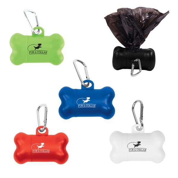 Main Product Image for Custom Printed Dog Bone Baggie Dispenser