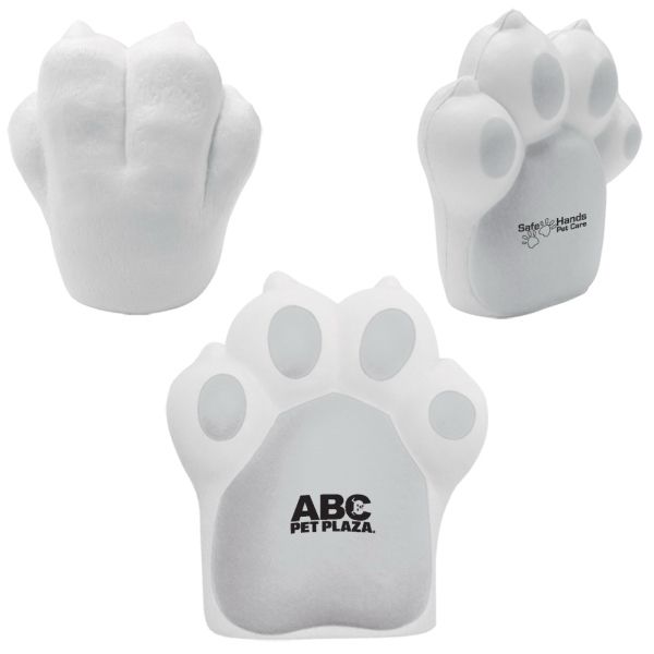 Main Product Image for Imprinted Stress Reliever Pet Paw