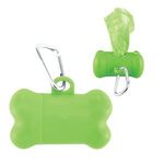 Pet Waste Disposal Bag Dispenser - Lime Green