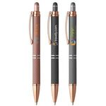 Buy Phoenix Softy Rose Gold Metallic Pen w/ Stylus - ColorJet