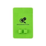 Phone Wallet With Earbuds Holder -  