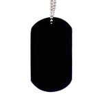 Photo Dog Tag - Aluminum-black