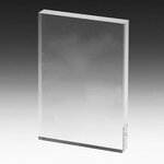 PhotoImage(R) Rectangle Acrylic Paperweight - Clear