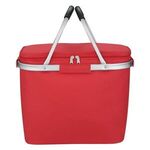 Picnic Fun Collapsible Kooler Basket - Red