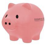 Pig Stress Reliever - Black/Pink
