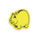 Piggy Jar Opener - Yellow 7405u