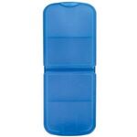 Pill Box/Bandage Dispenser - Translucent Blue