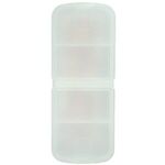 Pill Box/Bandage Dispenser - White