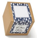 Pine Tree Seed Growables Planter in Kraft Gift Box - Blue with White