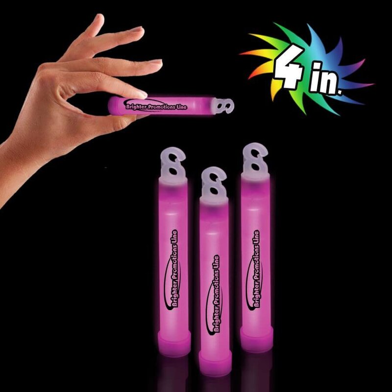 Main Product Image for Pink 4" Premium Glow Sticks
