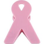 Pink Awareness Ribbon Bag Clip -  