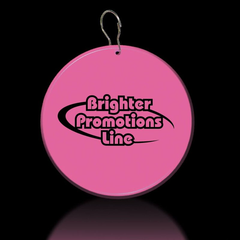 Main Product Image for Pink Circle Plastic Medallion Badges