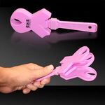 Buy Custom Printed Pink Ribbon Clapper