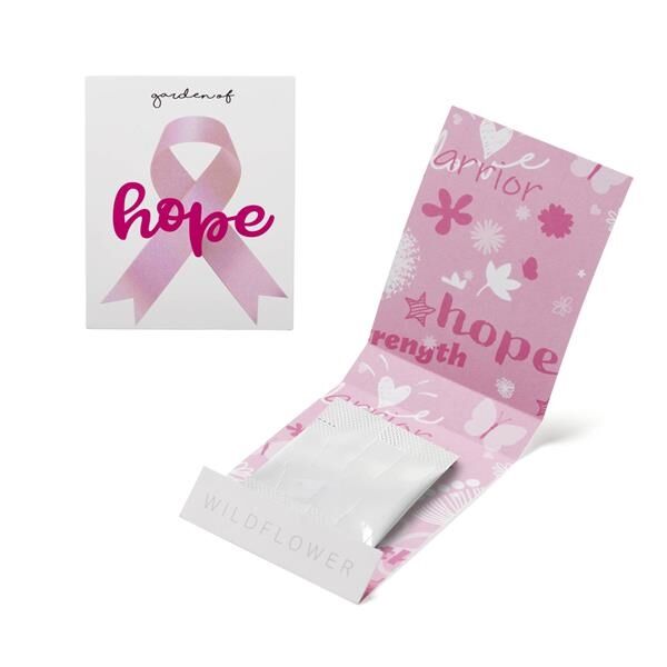 Main Product Image for Pink Ribbon Garden of Hope Matchbook