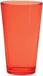 Pint Glass 16 oz. - Florescent Orange