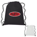 PLA Non-Woven Drawstring Bag -  