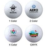 Plain White Golf Ball -  