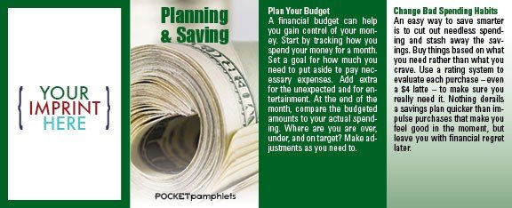 Main Product Image for Planning & Saving Pocket Pamphlet