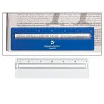 Buy Plastic 6" Ruler With Magnifying Glass