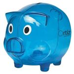 Plastic Piggy Bank -  