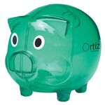 Plastic Piggy Bank -  