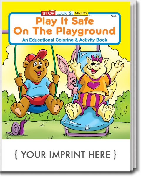 Main Product Image for Play It Safe On The Playground Coloring And Activity Book