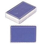 Playing Cards in Case - Clear-reflex Blue