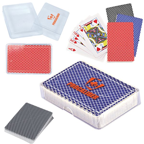 Main Product Image for Imprinted Playing Cards In Case