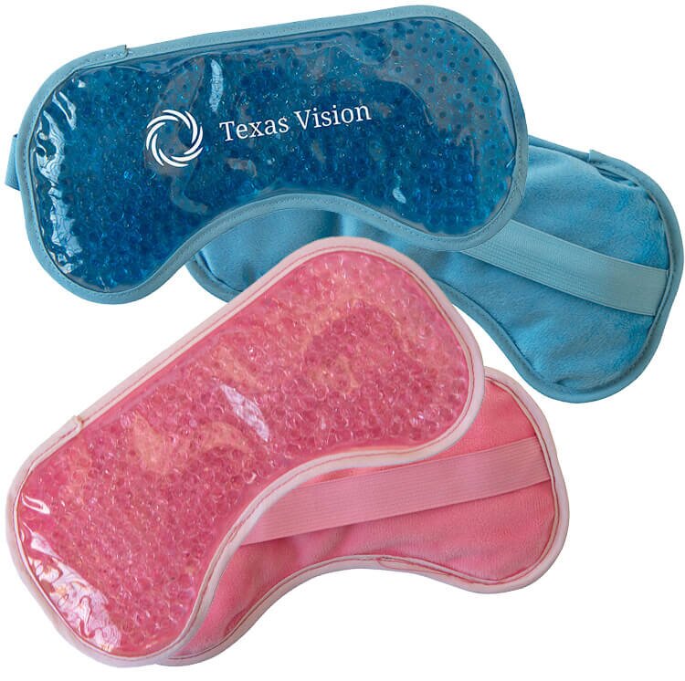 Main Product Image for Plush Eye Mask Gel Bead Hot/Cold Pack