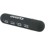 Pocket-Sized 4-Port USB Hub