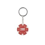 Poker Chip Keychains