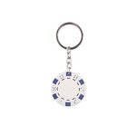 Poker Chip Keychains