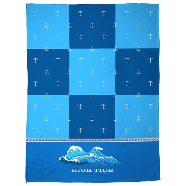 Main Product Image for Polar Fleece Blanket 60- x 80- 300GSM - Full Color