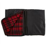Polar Fleece Picnic Blanket - Red