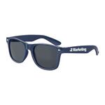 Polarized Iconic Sunglasses - Navy Blue